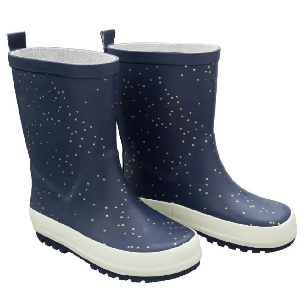 Best Sale Regenlaarsjes Indigo Dots | Maat 22, 23, 25 T/M 32 Laarsjes En Paraplu's