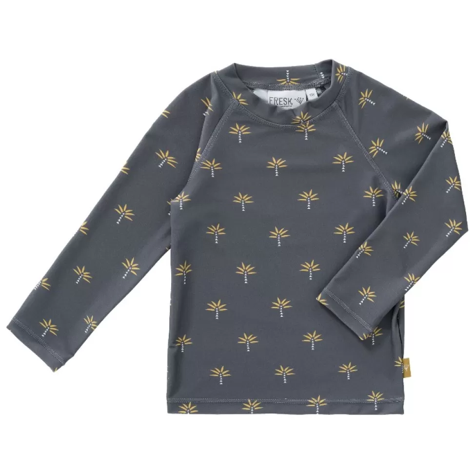 Fashion Uv Top Longsleeve Palmtree Steel Gray – Alleen Nog In 62/68, 86/92 En 110/116 Zwemmen